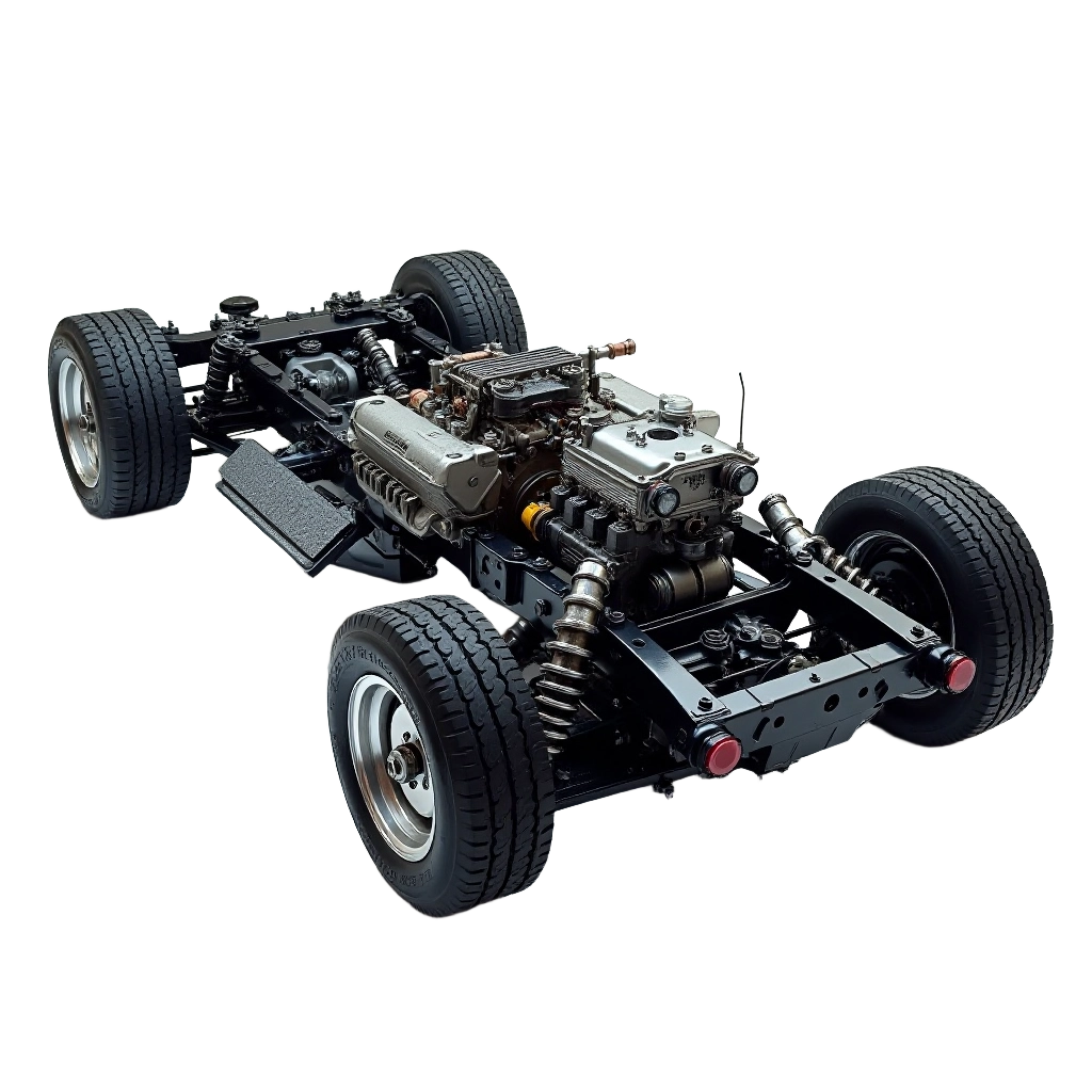 Rolling Chassis with Engine